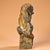 Late 19th Century Gold-Inlaid Bronze Mythical Beast Statue, 1.4kg For Sale - Image 4 of 9