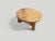 Andrianna Shamaris Antique Teak Wood Round Side Table or Stool For Sale In New York - Image 6 of 6