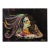 Expressive Female Portrait Canvas Art With Colorful Flowing Hair, 24” X 18” For Sale