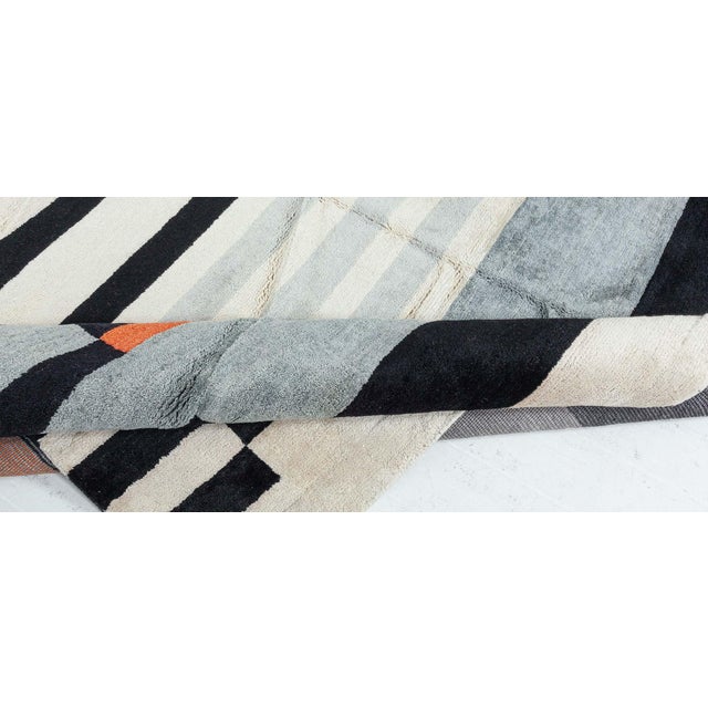 Early 21st Century Modern Deco Rug by Doris Leslie Blau For Sale - Image 5 of 9