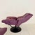 Purple Set of Vintage Regent Leather Chair with Ottoman from Ekornes Stressless, 1980s For Sale - Image 8 of 11