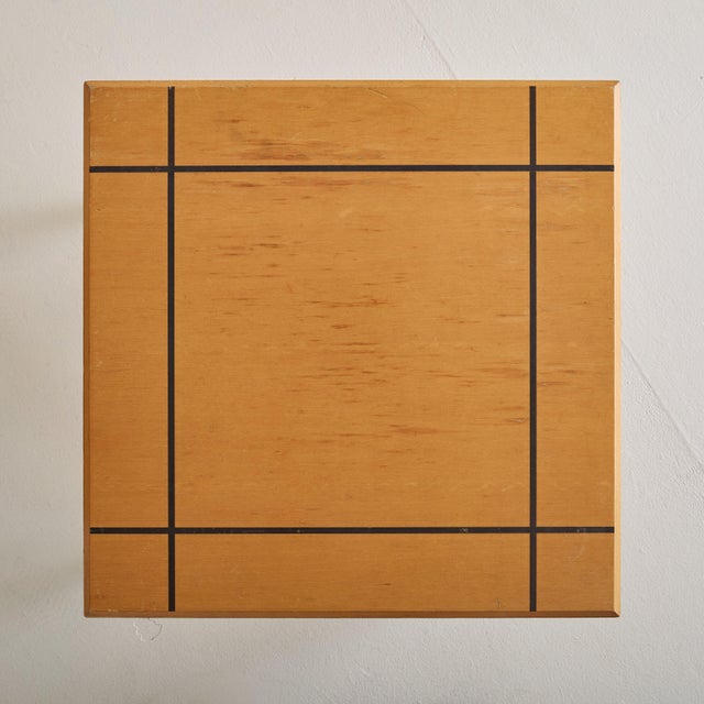 Pair of Italian Artisan Made Maple Side Tables, 1940s For Sale - Image 4 of 11