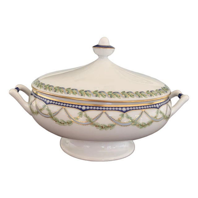 Contemporary Tiffany Federal Vegetables Vase For Sale