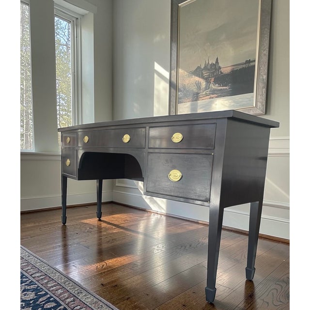 Vintage Federal Hepplewhite Mahogany Sideboard For Sale - Image 6 of 11