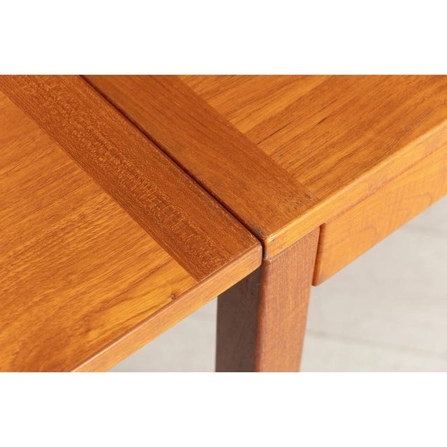 Mid-Century Danish Extending Dining Table by Vejle Stole, 1975 For Sale - Image 9 of 10
