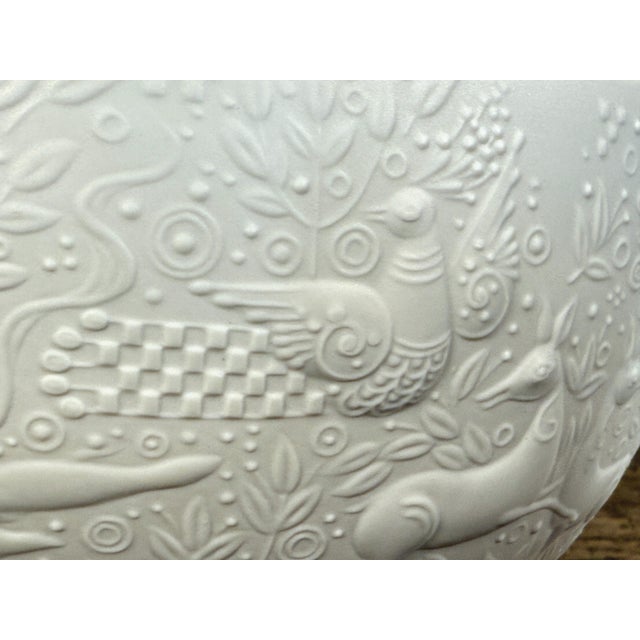 Mid 20th Century Mid Century Rosenthal Studio Line Porcelain Bowl Bjørn Wiinblad Magic Flute Relief Motif For Sale - Image 5 of 8