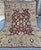 Textile Burgundy Sultanabad Hand-Knotted Wool Rug - 6'7" X 9'7" For Sale - Image 7 of 12