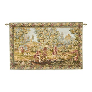 The Noble Hunt Loom Woven Tapestry - 125 X 190 Cm (4′1" × 6′3") - Requires Rod Size 5 For Sale