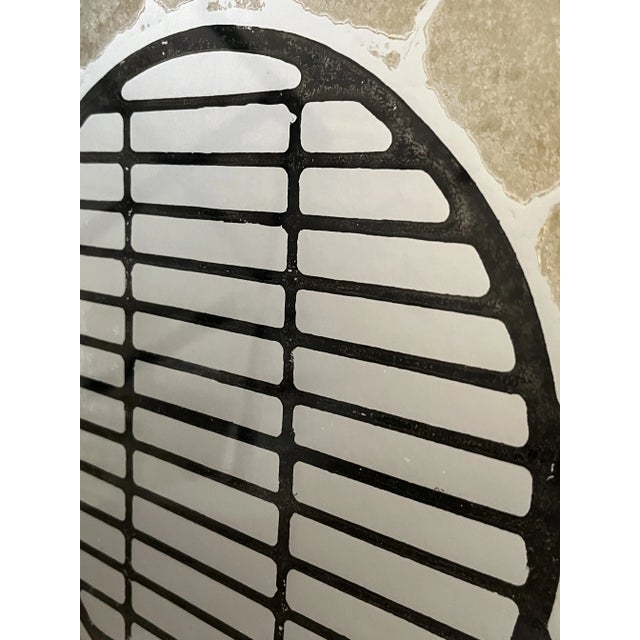 1970s Seena Donneson , Black, Gold & Silver Mixed-Media Art. For Sale In Cincinnati - Image 6 of 13