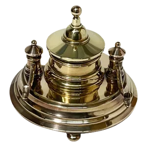 19th Century Bronze Inkwell