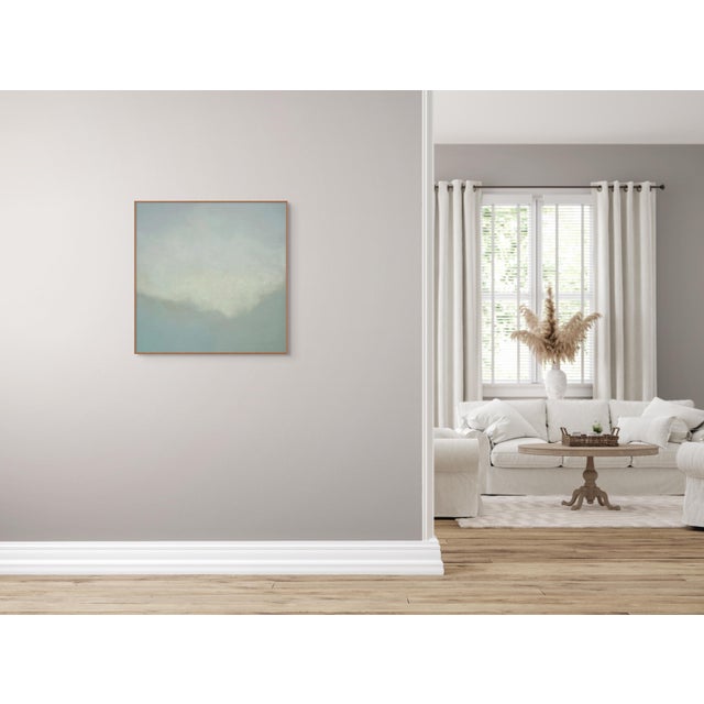 Abstract Janise Yntema "Ambient Grey", Painting For Sale - Image 3 of 4