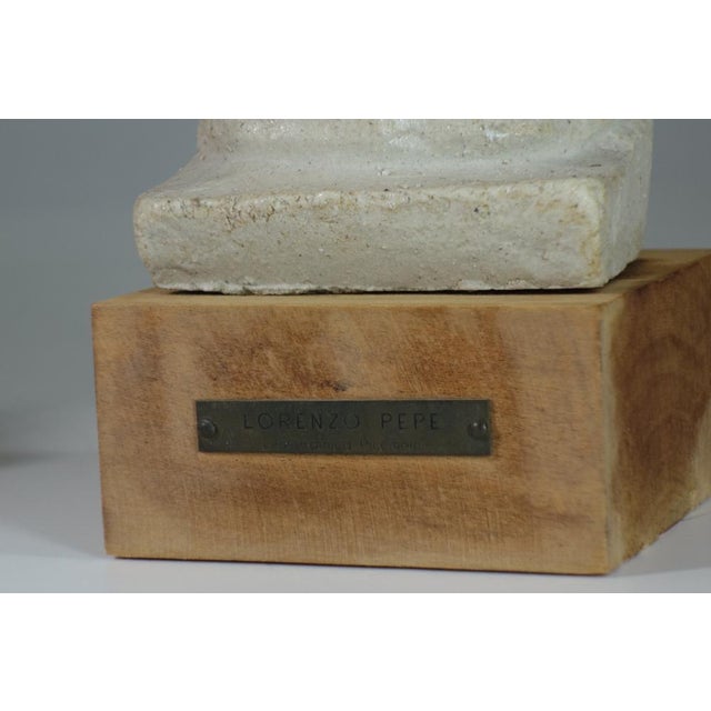 Head Sculptures by Lorenzo Pepe for Litoceramica Piccinelli, 1930, Set of 3 For Sale - Image 3 of 18