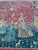Antique French Screen Printed Tapestry Lady and Licorn, 1950s For Sale - Image 3 of 18