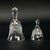 Baccarat French Crystal Bell attributed to Baccarat, 1940s For Sale - Image 4 of 6