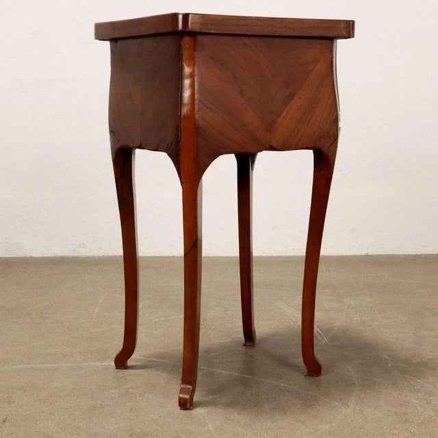 Side Table in Walnut For Sale - Image 6 of 7