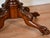 19th Antique American Empire Solid Mahogany Lion Feet Center Accent Table For Sale - Image 12 of 15