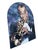 Modern 10' Foot Tall Oil on Canvas Portrait of Louis Armstrong Folding Screen 1980, Signed Kenmarek For Sale - Image 3 of 4