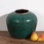Antique Green Stoneware Vase For Sale - Image 5 of 5