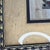 Wood Vintage Signed Egyptian Papyrus Nile Hunting Scene in Textured Gold Frame For Sale - Image 7 of 13