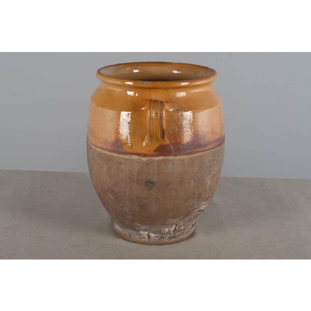 French Late 19th Century French Pot À Confit or Terracotta Urn 11.5"h For Sale - Image 3 of 8