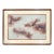 Mid-Century Modern Original Signed Abstract Watercolor on Float-Mounted Paper For Sale