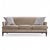 Barbara Barry for Baker Furniture Sofa This sofa measures: 79 wide x 34 deep x 34.75 inches high, with a seat height of...
