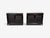 Hollywood Regency Style, Buffets, Black Painted Wood, Marble, France, 1940s For Sale - Image 4 of 18