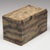 American Antique 19th Century American Primitive Folk Art Paint Decorated Wood Candle Box With Smoke Pattern Design For Sale - Image 3 of 9