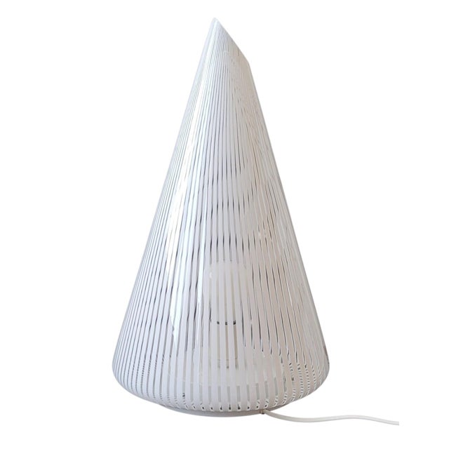 Pyramidal Table Lamp by Murano Masters, Italy, 1970s For Sale - Image 14 of 14