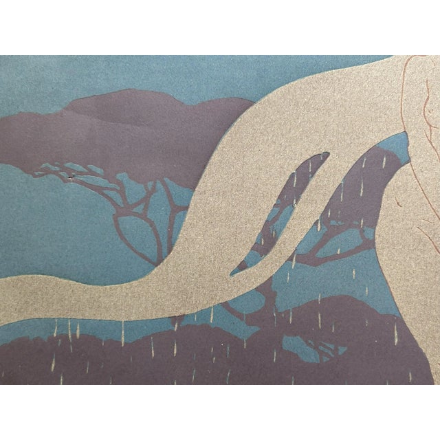 1900 - 1909 Luigi Bompard, La Rugiada, 1905, Woodcut For Sale - Image 5 of 11