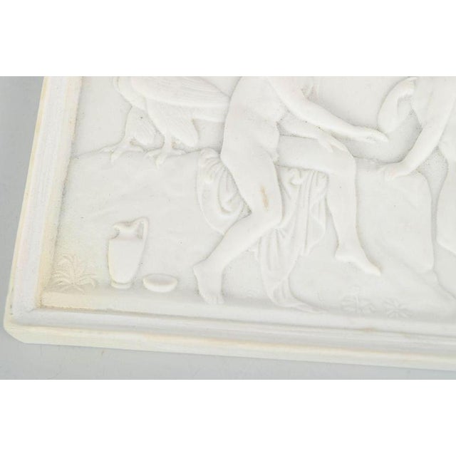 Antique Biscuit Wall Relief from Royal Copenhagen, 1870s For Sale - Image 3 of 5