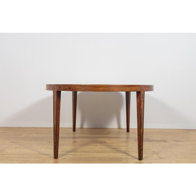 Mid-Century Modern Mid-Century Modern Extendable Dining Table in Rosewood by Severin Hansen for Haslev Møbelsnedkeri, Denmark, 1960s For Sale - Image 3 of 18