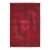 Rug & Kilim’s Distressed Contemporary Floral Rug Pair, in Bright Red & Pink Hues For Sale