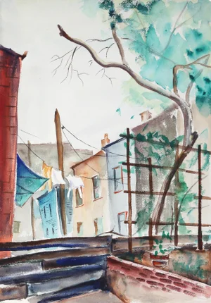 Eve Nethercott, Barile (P5.2), Watercolor on Paper