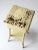 Farmhouse Antique Painted Side Table With Storage Top For Sale - Image 3 of 13