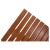 Early 21st Century George Nelson Style Mid Century Modern Slatted Wood Bench Daybed Tufted Cushion For Sale - Image 5 of 9