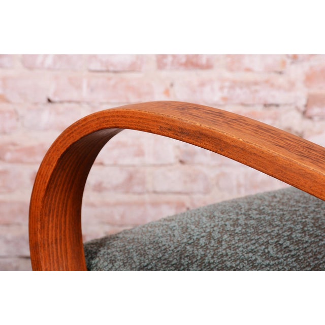 This pair of armchairs is an authentic example of Art Deco furniture design, which dominated Czechoslovakia during the...