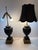 Josiah Wedgwood 18th Century Monumental Wedgwood Black Basalt Urn Table Lamps - A Pair For Sale - Image 4 of 10