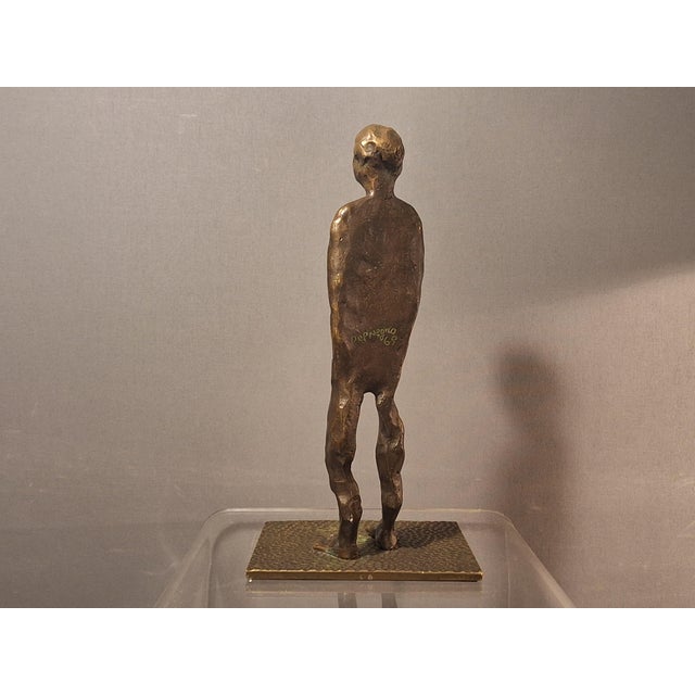Umberto Del Negro, Figurative Sculpture, 1969, Bronze For Sale - Image 6 of 6
