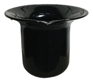 Mid-Century Purple Murano Glass Top Hat Champagne Cooler, 1970s