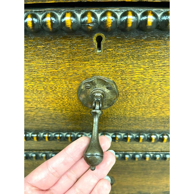 Early 20th Century English Chest of Drawers by Hansford Bros., Ryde Isle of Wight For Sale - Image 9 of 13