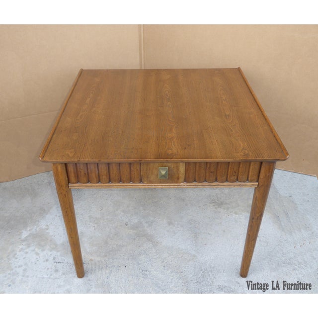 1967 Drexel Heritage MidCentury Modern Solid Wood End Table Chairish