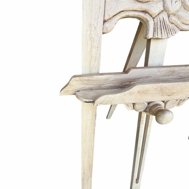 Late 20th Century Vintage Baroque Style Floor Art Easel For Sale - Image 5 of 6