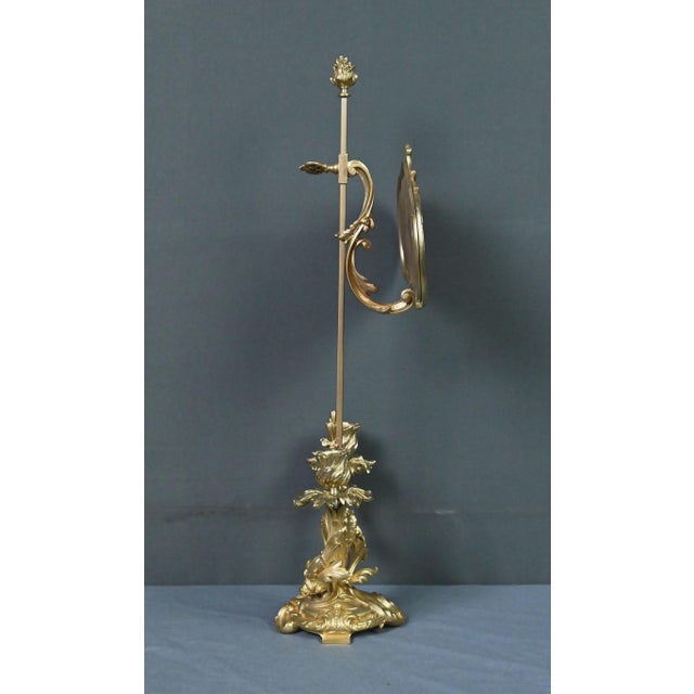 Antique Louis XV Chandelier in Gilt Bronze, 1850s For Sale - Image 13 of 18