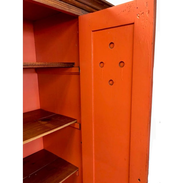 1940s Texas Long Leaf Pine Cabinet For Sale - Image 12 of 12