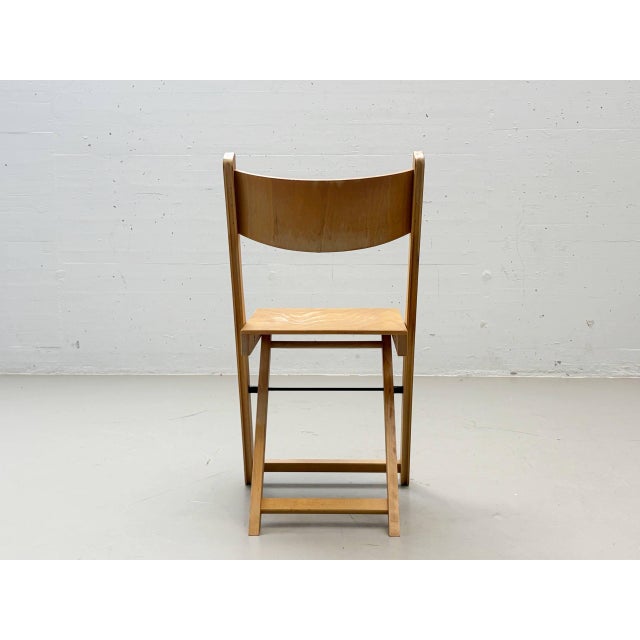 Folding Chairs in Beech Wood, Switzerland, 1990s For Sale - Image 15 of 18