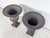 Antique 19th Century Cast Iron Neoclassical Garden Urns - A Pair For Sale - Image 9 of 9