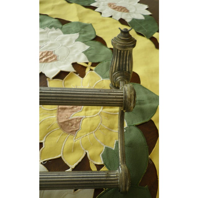 1970s Vintage Double Wall-Mounted Towel Rack, 1970 For Sale - Image 5 of 13