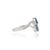 Metal 14k Gold Pear & Oval Cut Blue Sapphire & Diamond Bypass Toi Et Moi Ring Size 4 For Sale - Image 7 of 17