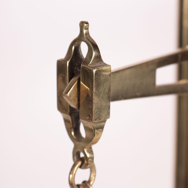 Victorian Brass Scale from Doyle & Son London For Sale - Image 5 of 12